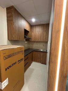 Kitchen Image of 1050 Sq.ft 2 BHK Builder Floor for sale in Khirki Extension New Delhi for Rs. 7000000