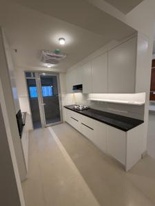 Kitchen Image of 1800 Sq.ft 3 BHK Apartment / Flat for rent in Brigade Residences, Perungudi Chennai for Rs. 90000