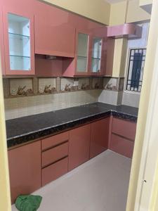 Kitchen Image of 1600 Sq.ft 3 BHK Apartment / Flat for rent in Khagaul Road Patna for Rs. 15000
