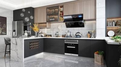 Kitchen Image of 1800 Sq.ft 3 BHK Apartment / Flat for sale in Puppalaguda Hyderabad for Rs. 12700000