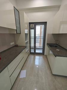 Kitchen Image of 1450 Sq.ft 3 BHK Apartment / Flat for rent in Runwal Nirvana Part I, Parel Mumbai for Rs. 200000
