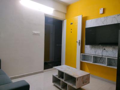 Living Room Image of 436 Sq.ft 1 BHK Apartment / Flat for rent in Whitefield Bengaluru for Rs. 25000