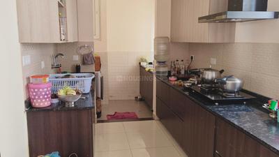Kitchen Image of 1600 Sq.ft 3 BHK Apartment / Flat for rent in Vaishnavi Gardenia, T Dasarahalli Bengaluru for Rs. 47000