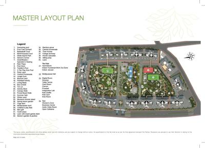 Image of 1000 Sq.ft 3 BHK Apartment / Flat for sale in Godrej Forest Grove, Mamurdi, Pune for Rs. 8000000