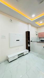Bedroom Image of 650 Sq.ft 1 BHK Builder Floor for rent in Vijay Nagar Indore for Rs. 19500