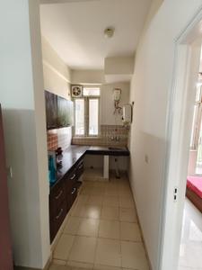 Kitchen Image of 800 Sq.ft 2 BHK Apartment / Flat for rent in Shree Vardhman Mantra, Sector 67 Gurgaon for Rs. 28000