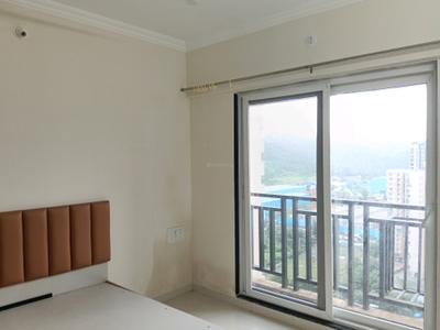 Bedroom Image of 589 Sq.ft 1 BHK Apartment / Flat for rent in Raunak Bliss Phase A A3, Kasarvadavali Thane for Rs. 23969