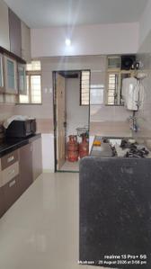 Kitchen Image of 1000 Sq.ft 2 BHK Apartment / Flat for rent in Vardhaman Heights Phase2, Rahatani Pune for Rs. 32000