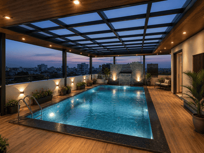 Image of 4871 Sq.ft 5 BHK Penthouse for sale in 9 Boulevard, Raghunathpur, Bhubaneswar for Rs. 62000000