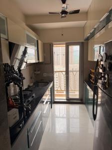 Kitchen Image of 950 Sq.ft 2 BHK Apartment / Flat for rent in Ace Falcon, Kasarvadavali Thane for Rs. 39999