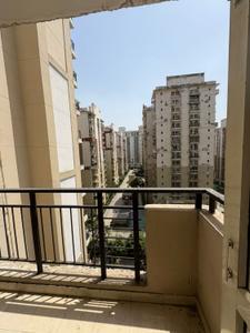 Balcony Image of 1084 Sq.ft 2.5 BHK Apartment / Flat for rent in Nimbus The Golden Palms, Sector 168 Noida for Rs. 31000