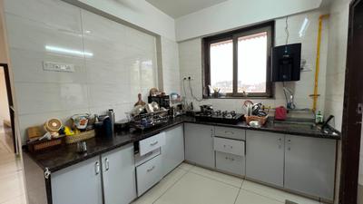 Kitchen Image of 2200 Sq.ft 3 BHK Apartment / Flat for sale in Dev Solitaire, Prahlad Nagar Ahmedabad for Rs. 14000000