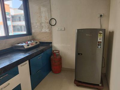 Kitchen Image of 585 Sq.ft 1 BHK Apartment / Flat for rent in Akshay Kuberakshe, Koliwada Alibag for Rs. 17000