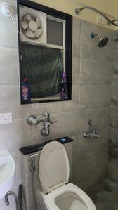 Bathroom Image of 700 Sq.ft 1 BHK Apartment / Flat for rent in Nyati Elan, Wagholi Pune for Rs. 18500