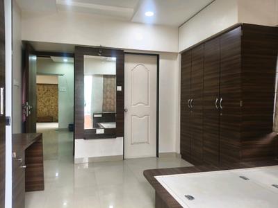 Bedroom Image of 1300 Sq.ft 3 BHK Apartment / Flat for rent in Teerth Aarohi, Sus Pune for Rs. 35000