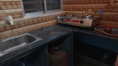 Kitchen Image of 260 Sq.ft 1 RK Apartment / Flat for rent in Salt Lake City Kolkata for Rs. 10500