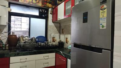 Kitchen Image of 650 Sq.ft 1 BHK Apartment / Flat for sale in Kamothe Navi Mumbai for Rs. 6200000