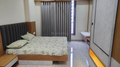 Bedroom Image of 1252 Sq.ft 2 BHK Apartment / Flat for rent in Keshvam Skycity, Koba Gandhinagar for Rs. 25000