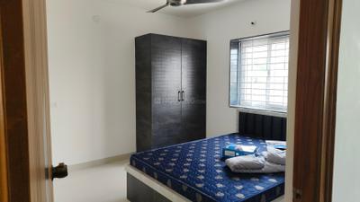 Bedroom Image of 800 Sq.ft 1 BHK Apartment / Flat for rent in Gachibowli Hyderabad for Rs. 24000