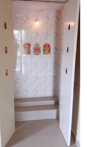 Pooja Room Image of 1000 Sq.ft 2 BHK Independent House for rent in K R Puram Bengaluru for Rs. 15000