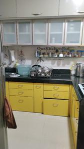 Kitchen Image of 830 Sq.ft 2 BHK Apartment / Flat for rent in Sancheti Belcastel, Mundhwa Pune for Rs. 35000