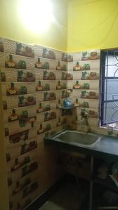 Kitchen Image of 600 Sq.ft 1.5 BHK Apartment / Flat for rent in Dum Dum Kolkata for Rs. 8000