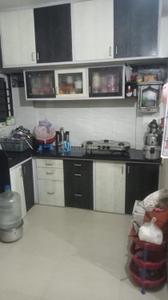Kitchen Image of 550 Sq.ft 1.5 BHK Apartment / Flat for sale in Soma Talav Vadodara for Rs. 1400000