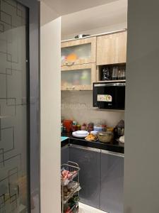 Kitchen Image of 800 Sq.ft 2 BHK Apartment / Flat for sale in Lodha Amara, Kolshet Thane for Rs. 12500000