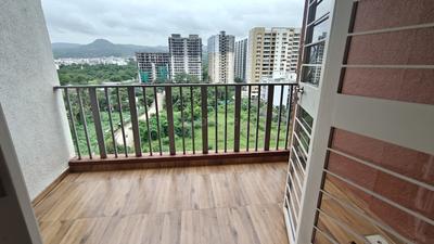 Balcony Image of 988 Sq.ft 2 BHK Apartment / Flat for sale in Mittal Sun Crest, Dhayari Pune for Rs. 7800000