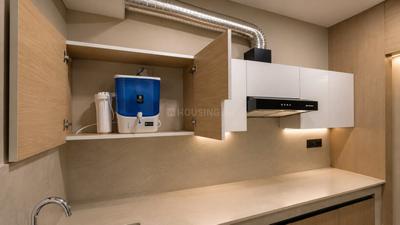 Kitchen Image of 950 Sq.ft 1 BHK Apartment / Flat for rent in Sector 46 Gurgaon for Rs. 38000