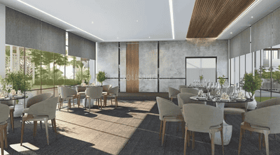 Image of 1049 Sq.ft 2 BHK Apartment / Flat for sale in Gulmohar Esteban, Mundhwa, Pune for Rs. 11100000
