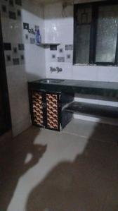 Kitchen Image of 400 Sq.ft 1 RK Builder Floor for rent in Shashwat Trishul Apartments, Kopar Khairane Navi Mumbai for Rs. 9000