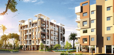 Image of 344 Sq.ft 1 BHK Apartment / Flat for sale in New Town, Kolkata for Rs. 1050000