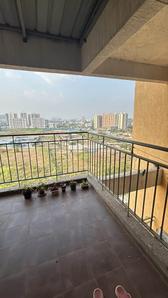 Balcony Image of 1100 Sq.ft 2 BHK Apartment / Flat for rent in Joyville Vyomora Phase 1, Maan Pune for Rs. 27000