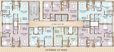 Image of 698 Sq.ft 2 BHK Apartment / Flat for sale in Alag Ashtapad, Ghatkopar East, Mumbai for Rs. 14900000