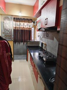 Kitchen Image of 1170 Sq.ft 2 BHK Apartment / Flat for rent in Pramukh Sahaj, Chala Vapi for Rs. 20000