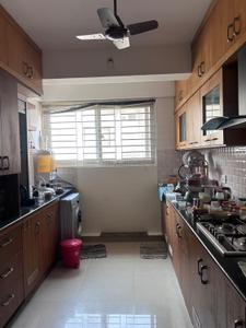 Kitchen Image of 1505 Sq.ft 3 BHK Apartment / Flat for rent in Forus Cozy Nest, Naikkanal Thrissur for Rs. 35000