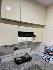 Kitchen Image of 450 Sq.ft 1 BHK Apartment / Flat for rent in Unnati Nilay, Vaishali Nagar Extension Jaipur for Rs. 15000