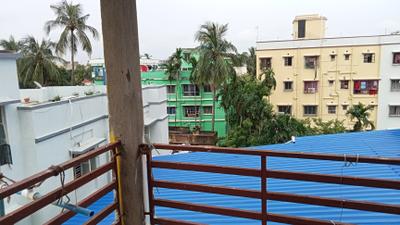Balcony Image of 1200 Sq.ft 3 BHK Apartment / Flat for sale in Madhyamgram Kolkata for Rs. 4800000