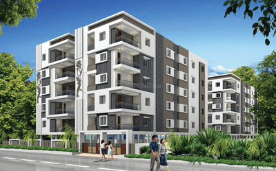 Image of 1250 Sq.ft 2 BHK Apartment / Flat for sale in Nagole, Hyderabad for Rs. 6875000