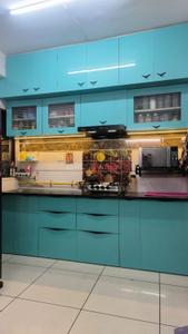 Kitchen Image of 933 Sq.ft 3 BHK Apartment / Flat for sale in Waghodia Road Vadodara for Rs. 5700000