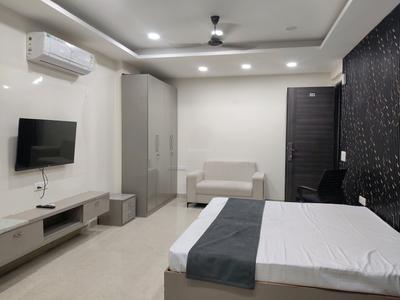 Bedroom Image of 780 Sq.ft 1 RK Builder Floor for rent in Sector 49 Gurgaon for Rs. 25000