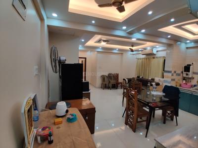 Hall Image of 1500 Sq.ft 3 BHK Apartment / Flat for rent in New Town Kolkata for Rs. 42000