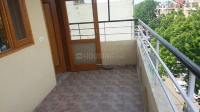 Balcony Image of 800 Sq.ft 1 BHK Builder Floor for rent in Lajpat Nagar New Delhi for Rs. 28000