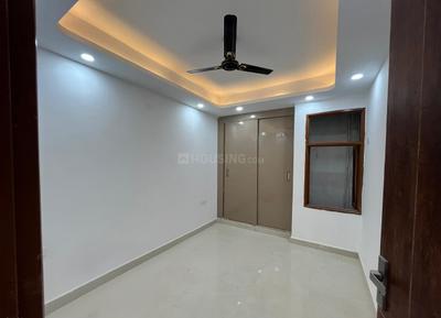 Bedroom Image of 1000 Sq.ft 3 BHK Builder Floor for sale in Rajpur Khurd Extension New Delhi for Rs. 6800000