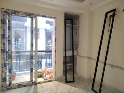 Bedroom Image of 450 Sq.ft 1 BHK Builder Floor for rent in Chhattarpur New Delhi for Rs. 14500