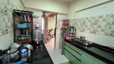 Kitchen Image of 754 Sq.ft 2 BHK Apartment / Flat for sale in Arihant City Phase I Buiding A B C D D1 D2 H H1 H2 F, Bhiwandi Thane for Rs. 6375000