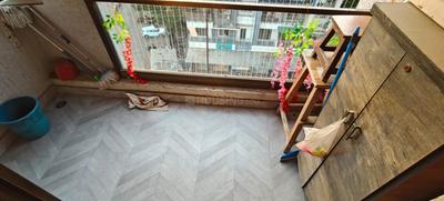 Balcony Image of 1100 Sq.ft 2 BHK Apartment / Flat for sale in Kalyan West Kalyan for Rs. 8300000