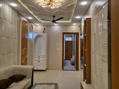 Living Room Image of 850 Sq.ft 3 BHK Apartment / Flat for sale in Saarthi Affordable Floors, Uttam Nagar New Delhi for Rs. 6251000