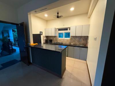 Kitchen Image of 1000 Sq.ft 2 BHK Apartment / Flat for rent in Porvorim Goa for Rs. 50000